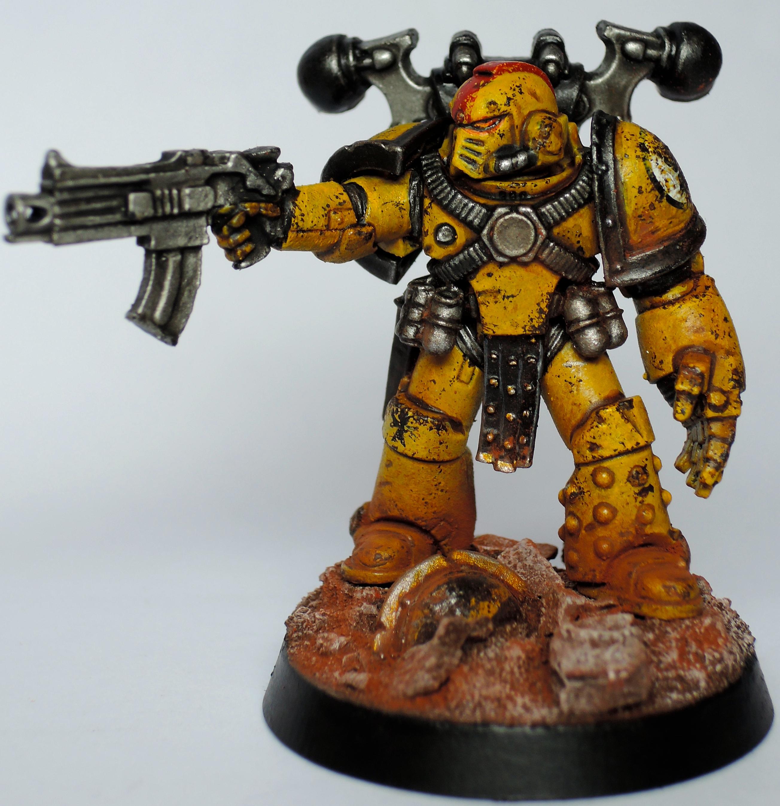 bandai space marine imperial fist